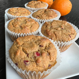  Cranberry Orange Muffins