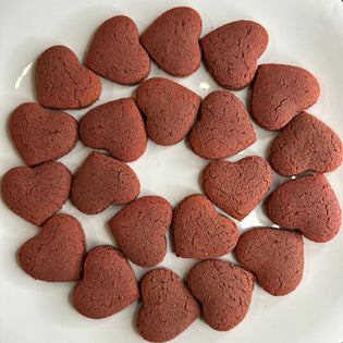  Heart Beet Cookies