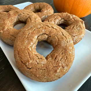  Pumpkin Spice Cake Donuts