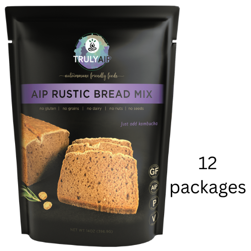 AIP Rustic Bread Mix - Gluten Free, Autoimmune Friendly - Just Add Kombucha or Oil & Water- Makes waffles, pancakes, crepes and pizza crust, too!